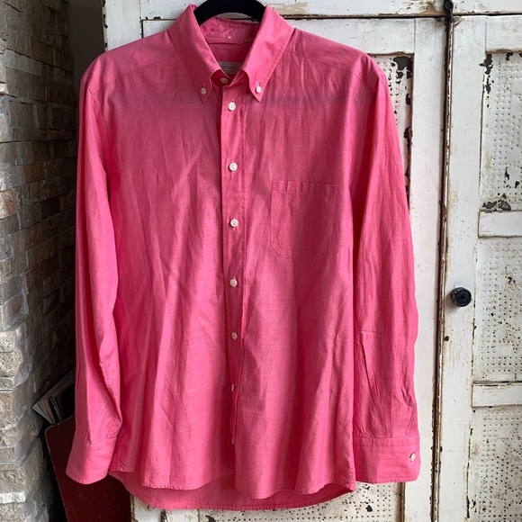 Eton Other - Eton bright pink button down collar shirt 100% cotton